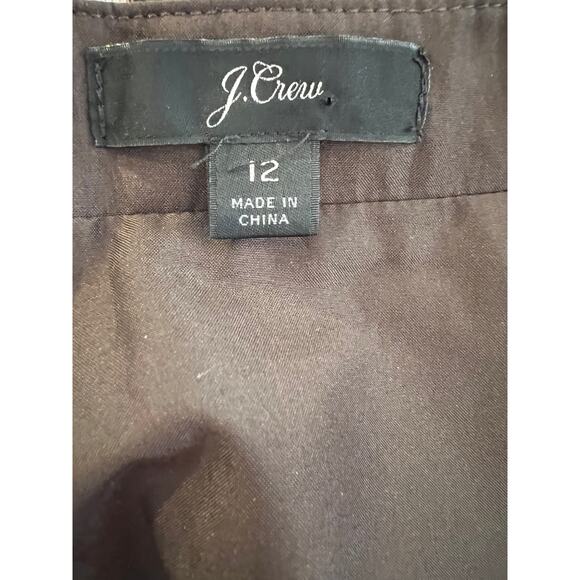 J Crew animal print linen pencil skirt 12 - Picture 3 of 5